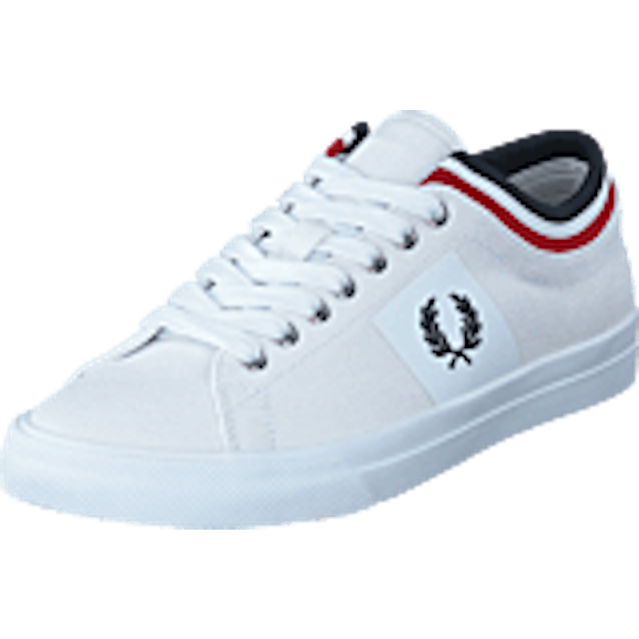 Underspin Tipped Cuff Twill White/navy - Bild 9