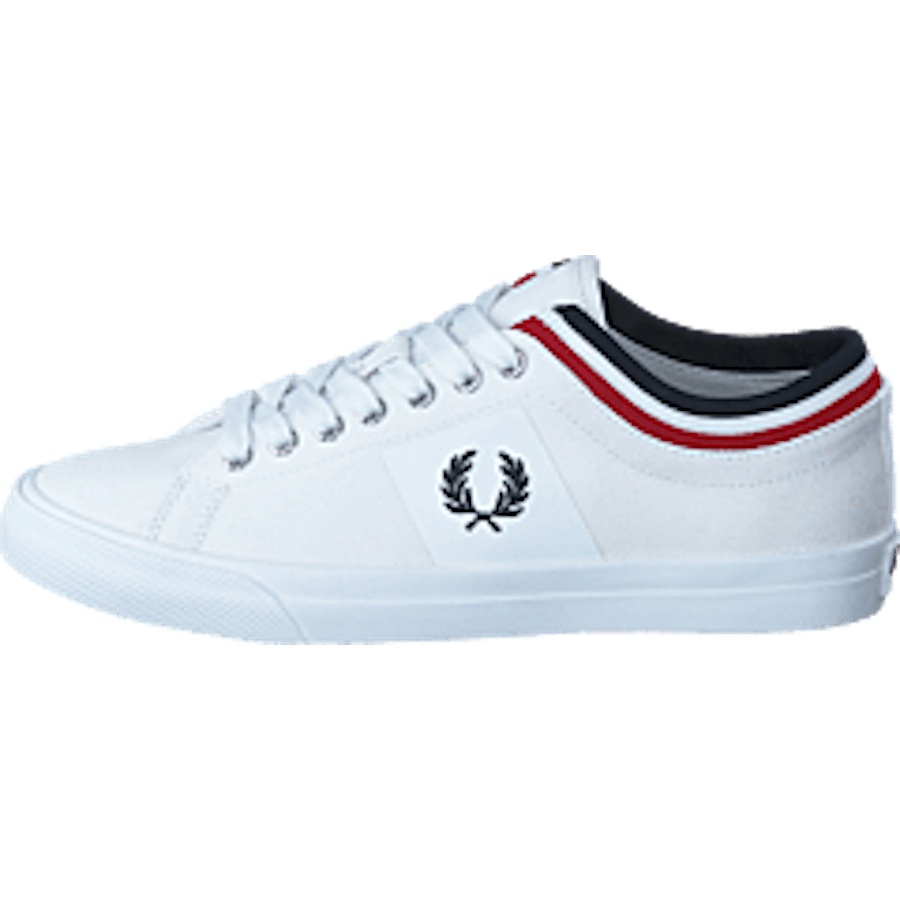 Underspin Tipped Cuff Twill White/navy - Bild 10