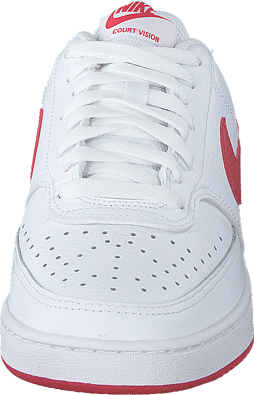 Wmns Court Vision Low White/university Red-white