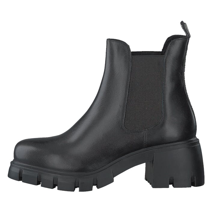 Forza Black Leather, Female, Topánky, Čižmy, chelsea boots, Čierna, EU 38