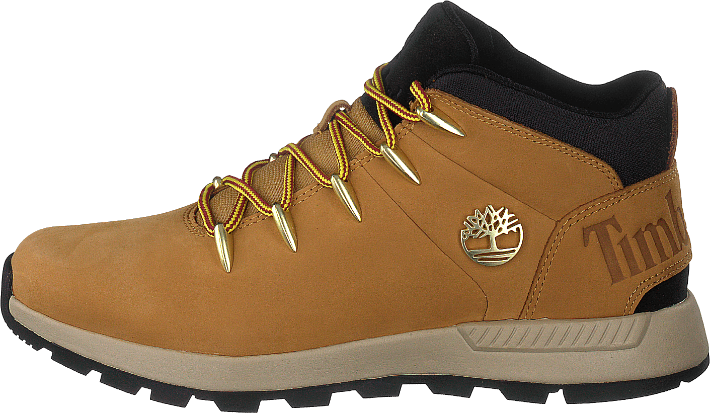 Sprint Trekker Mid Wheat Nubuck, Male, Shoes, Boots, chelsea boots, Brown, EU 46 (UK 11,5)