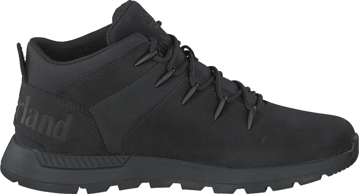 Sprint Trekker Mid Black Nubuck | Sko til enhver lejlighed | Footway
