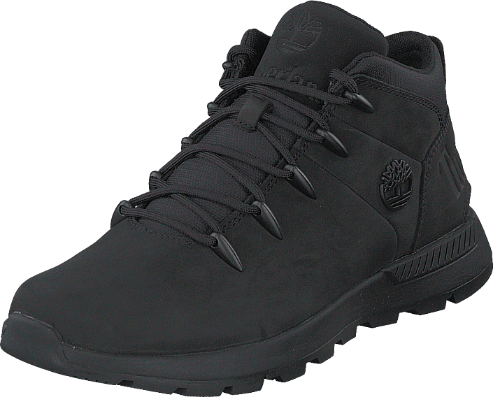 Sprint Trekker Mid Black Nubuck | Sko til enhver lejlighed | Footway