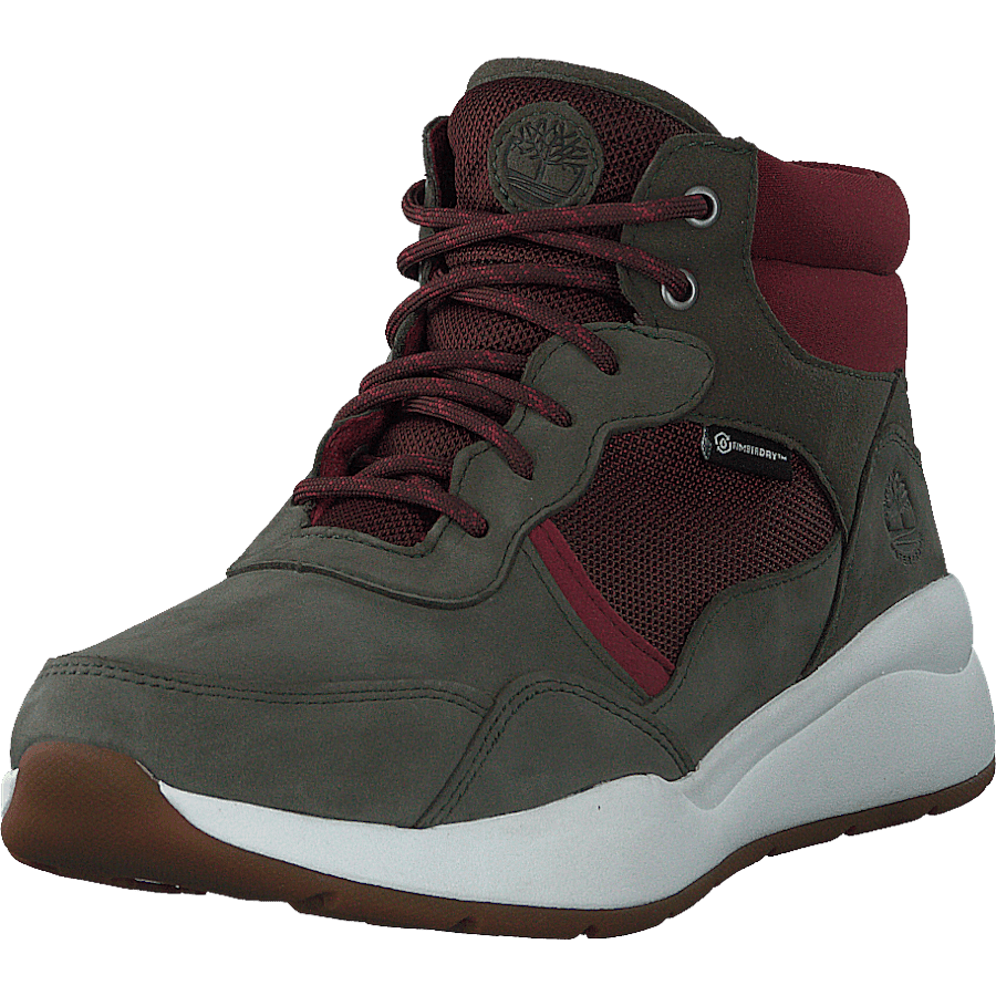 Boroughs F/l Mid Wp Dark Green Nubuck - Bild 3