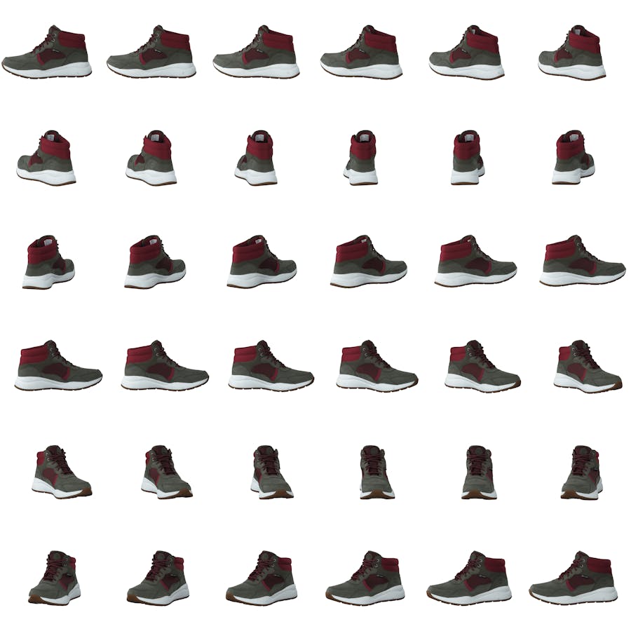 Boroughs F/l Mid Wp Dark Green Nubuck - Bild 8