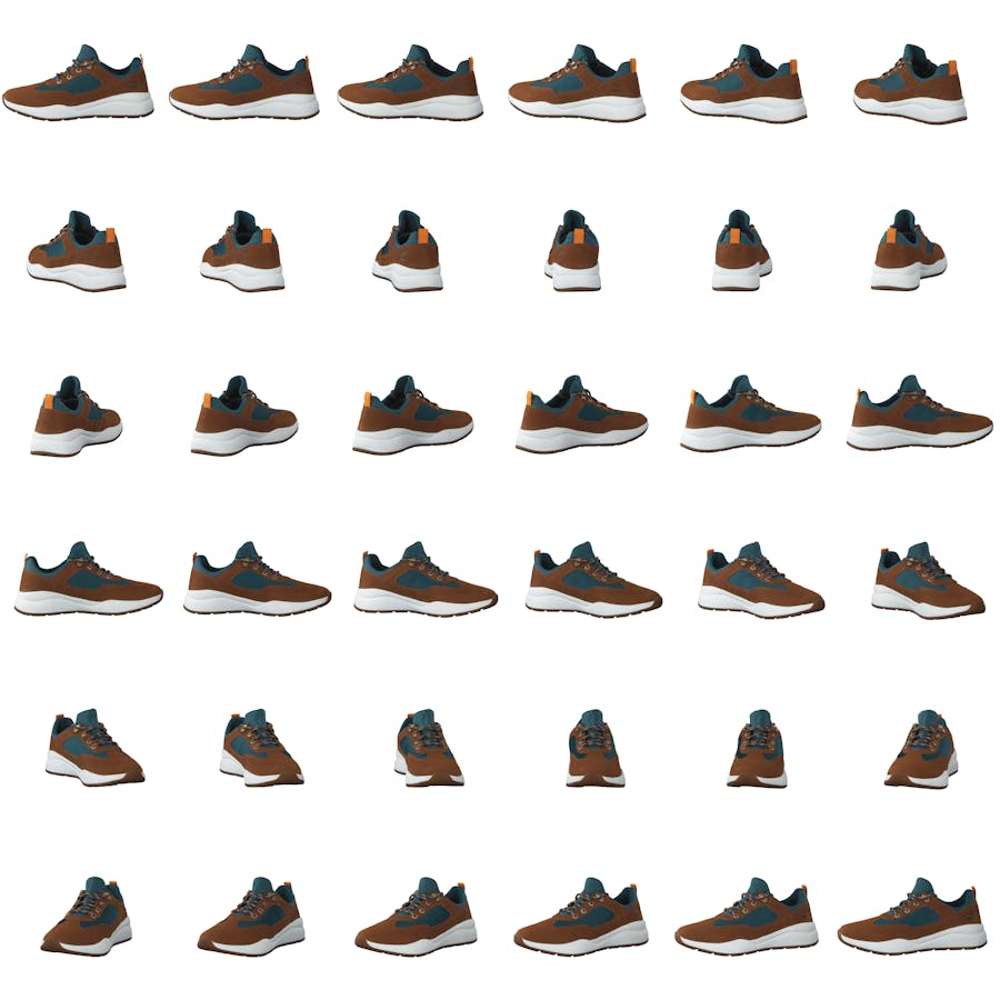 Boroughs Low Sneaker Hkr Rust Nubuck - Bild 8