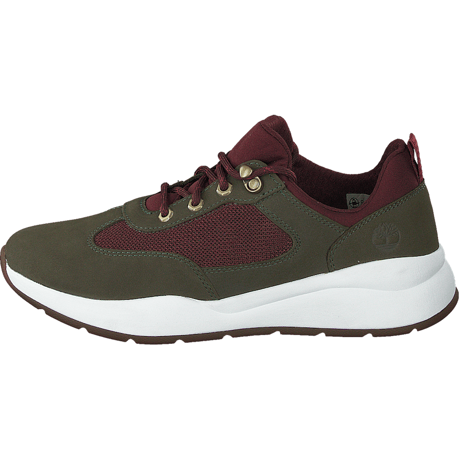 Boroughs Low Sneaker Hkr Dark Green Nubuck