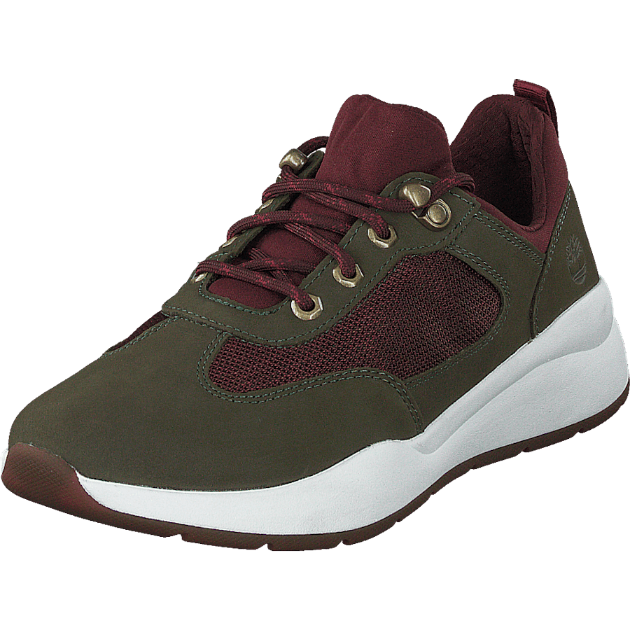 Boroughs Low Sneaker Hkr Dark Green Nubuck - Bild 3