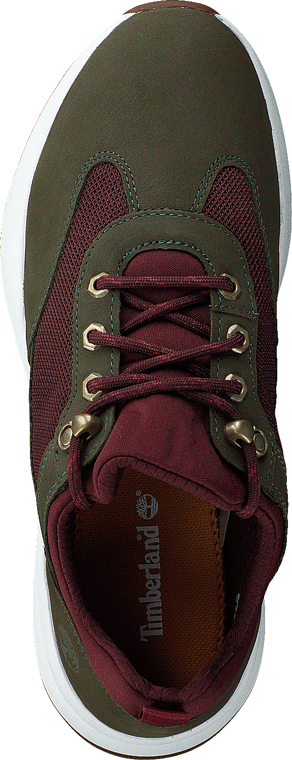 Boroughs Low Sneaker Hkr Dark Green Nubuck - Bild 6