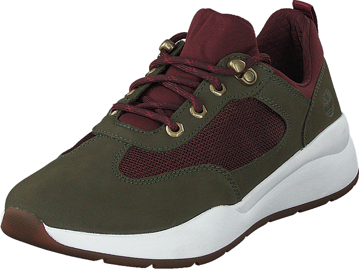 Timberland - Boroughs Low Sneaker Hkr Dark Green Nubuck