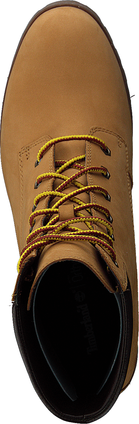 Allington 6in Lace Up Wheat Nubuck