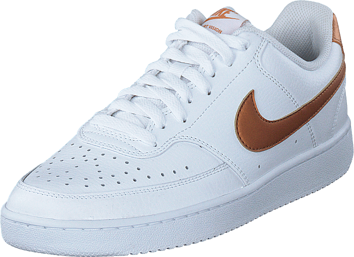 nike court vision low white metallic