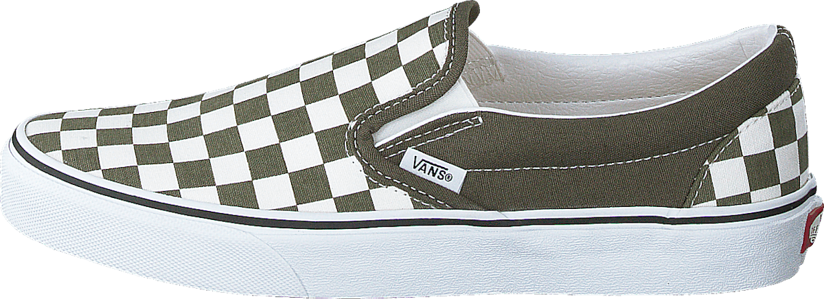 Ua Classic Slip-on (checkerboard) Grape Leaf/wht