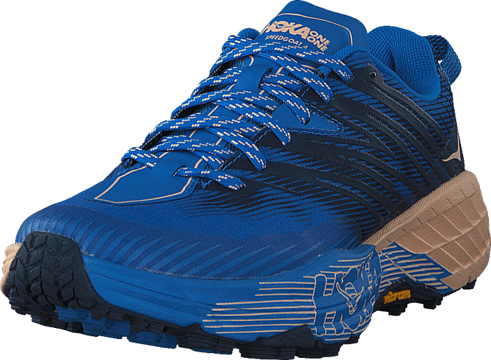 Hoka One One - W Speedgoat 4 Indigo Bunting/bleached Aprico