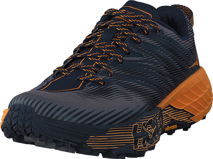 Hoka One One - M Speedgoat 4 Black Iris/bright Marigold