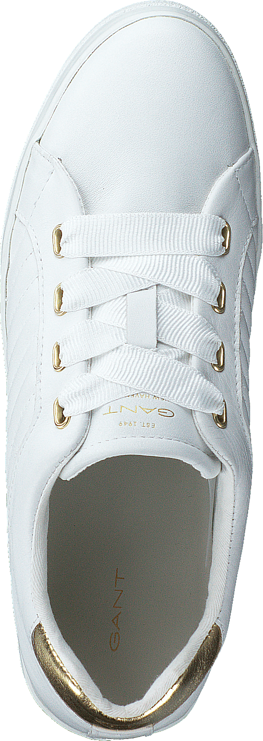 Avona Bright White/gold