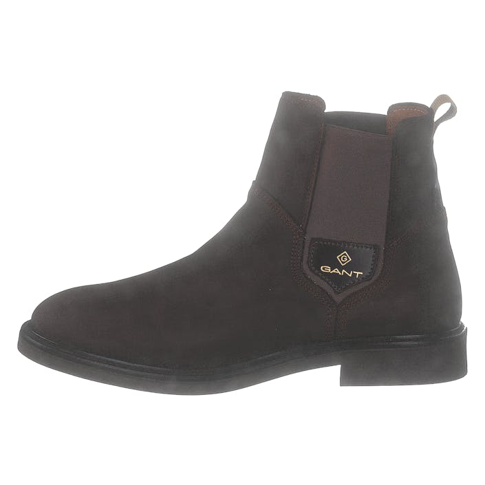 Ashleyy Chelsea Dark Brown, Female, Topánky, Členkové topánky, chelsea boots, Hnedá, EU 39