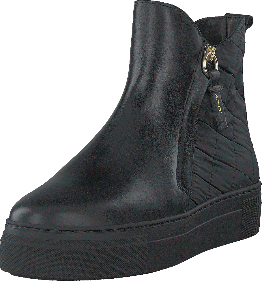 Vanna Mid Zip Boot Black