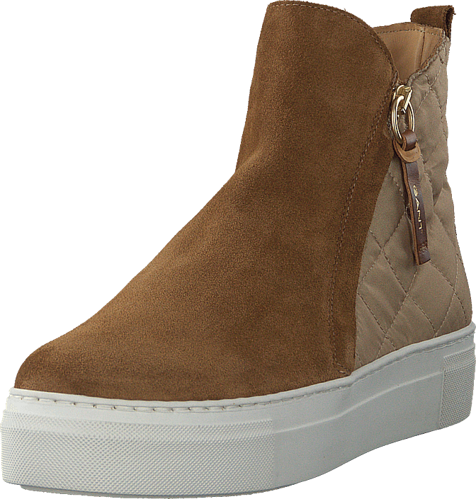 Gant - Vanna Mid Zip Boot Warm Khaki