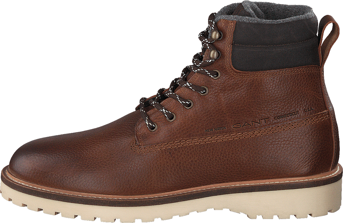 Roden  Mid Lace Boot Cognac