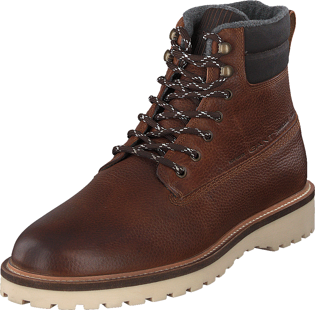 Roden  Mid Lace Boot Cognac