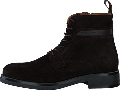 Brookly Mid Lace Boot Dark Brown - Bild 10