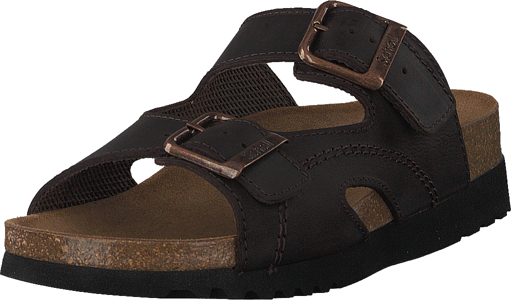 Moldava Wg Ad Oiled Leather Dk Brown/rose Gold - Bild 3