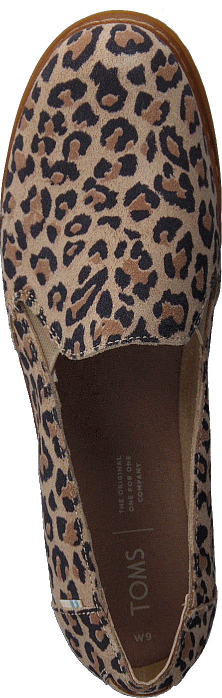 Palma Leather Wrap Desert Tan Leopard Print Suede Shoes for every occasion Footway