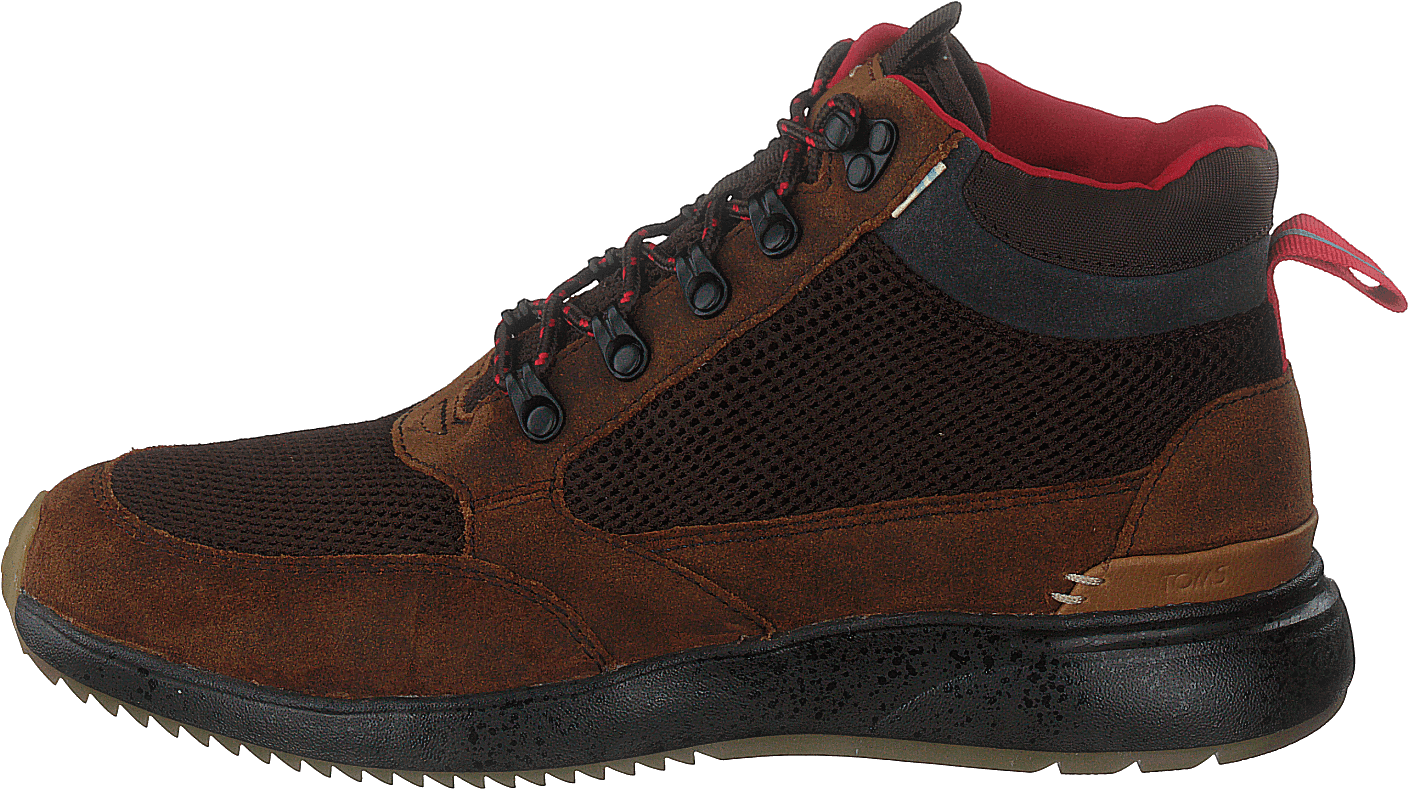 Wp Brn Distress Leat Mn Skully Brown, Male, Shoes, Trainers, Sneakers, Brown, EU 43