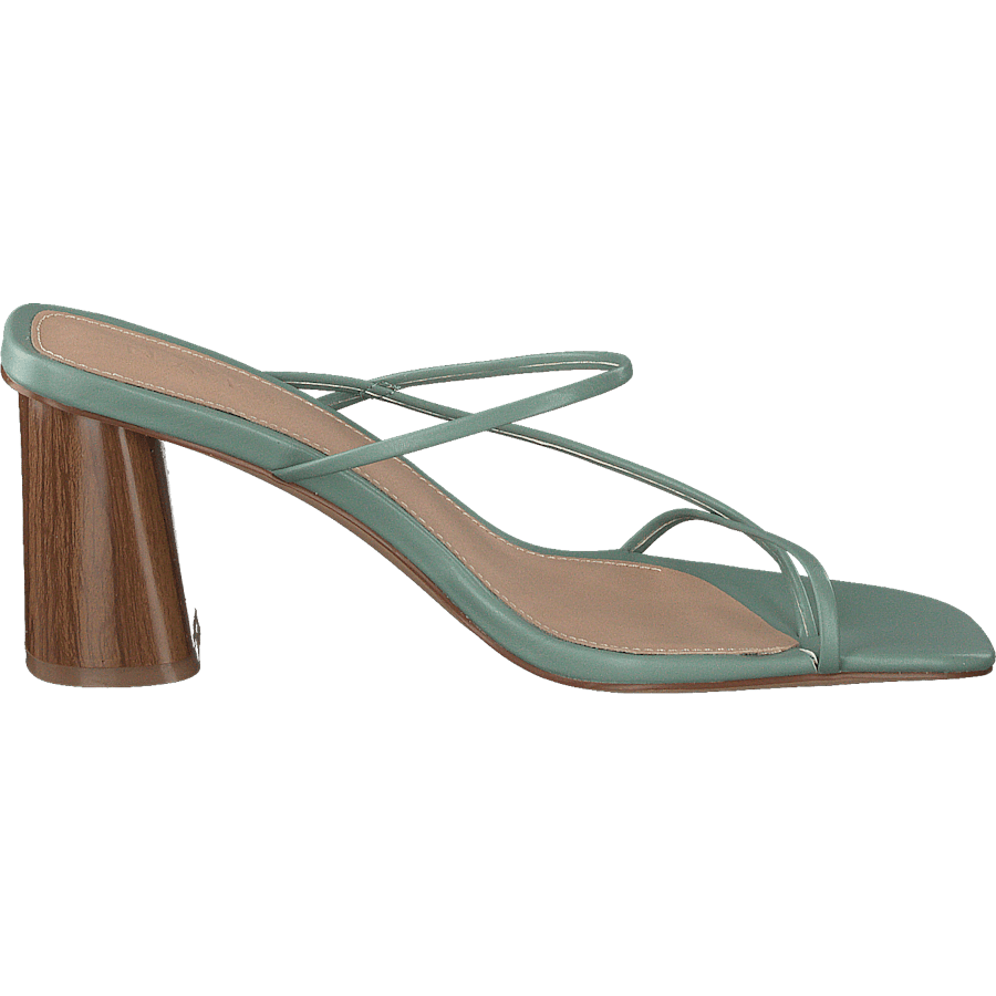 Fine Strappy Block Heel Pastel Green - Bild 2