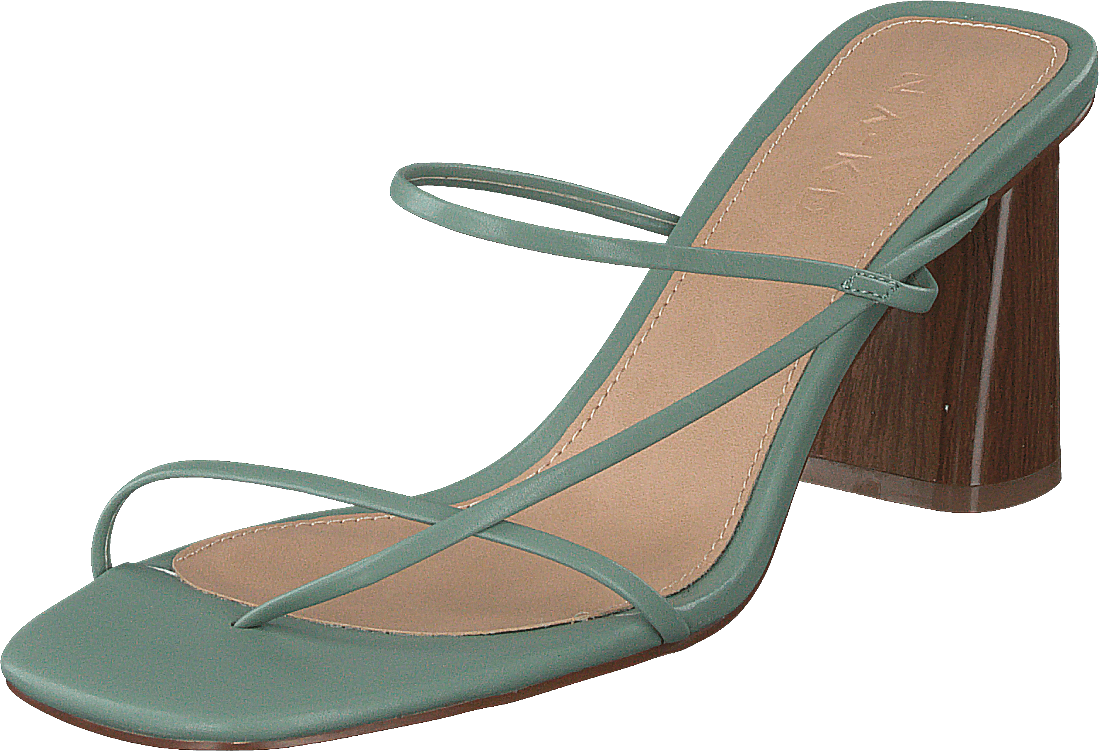 Pastel green heels top
