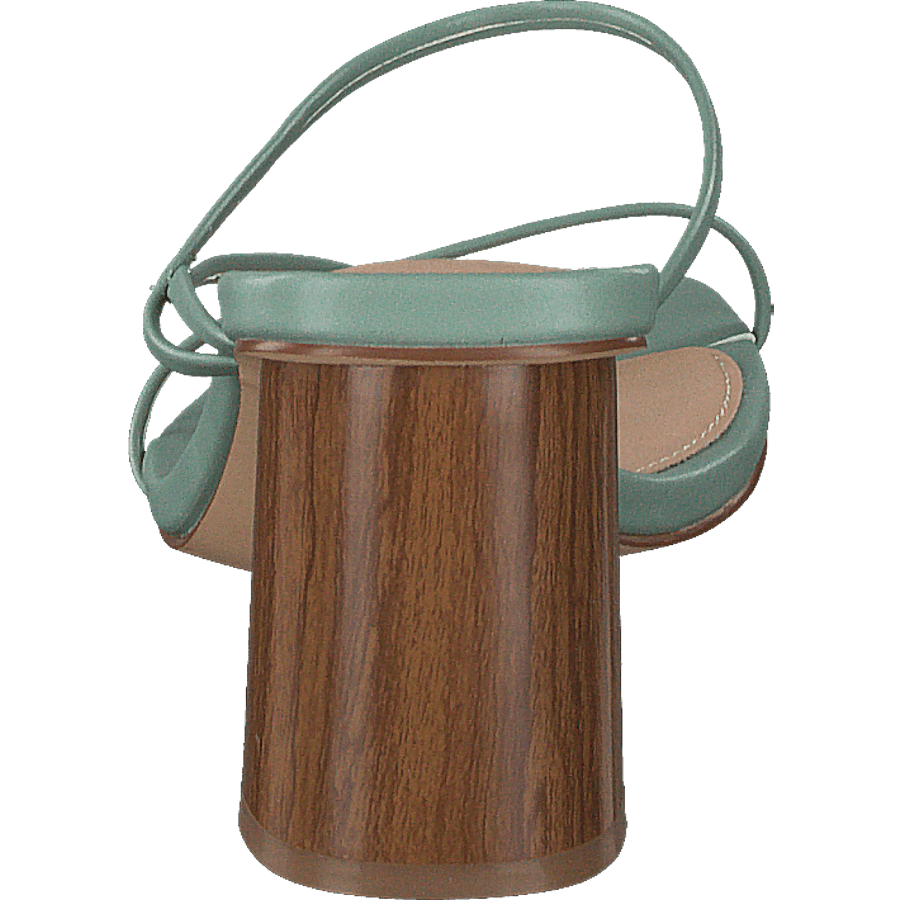 Fine Strappy Block Heel Pastel Green - Bild 5