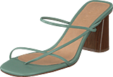 Fine Strappy Block Heel Pastel Green - Bild 9