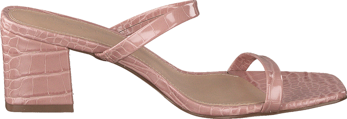 Croc Squared Strap Sandals Dusty Pink