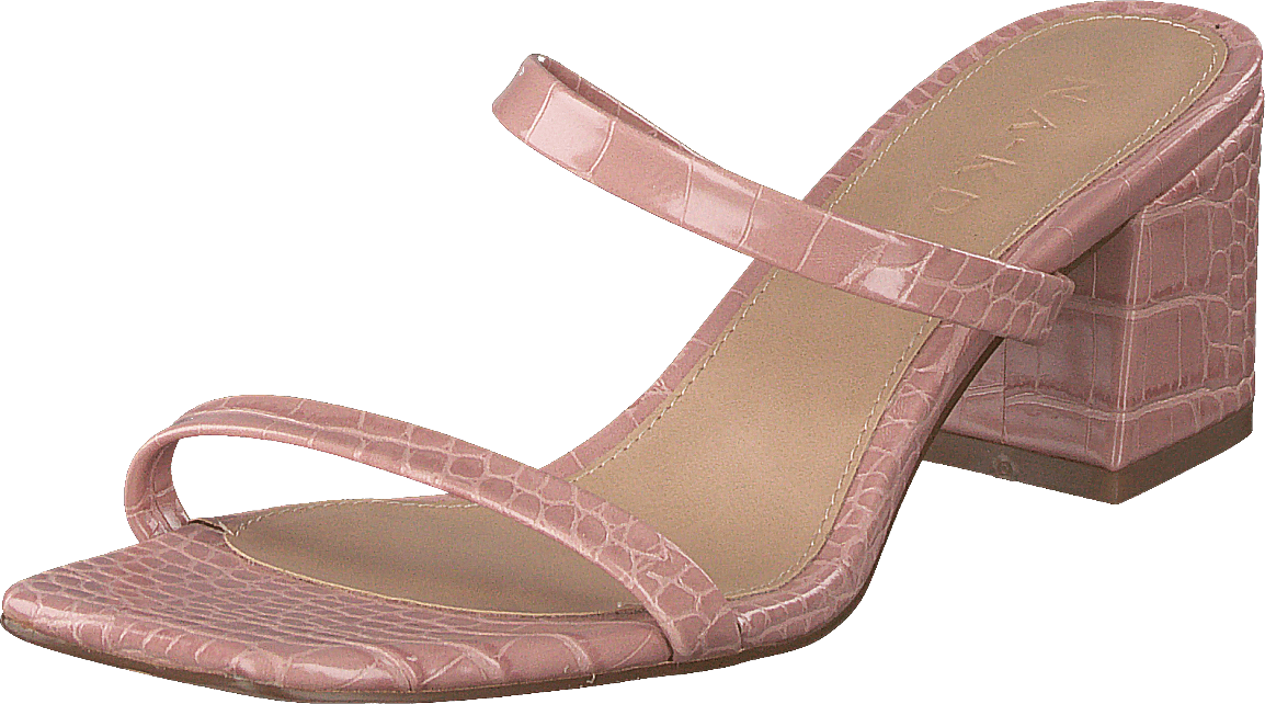 Croc Squared Strap Sandals Dusty Pink