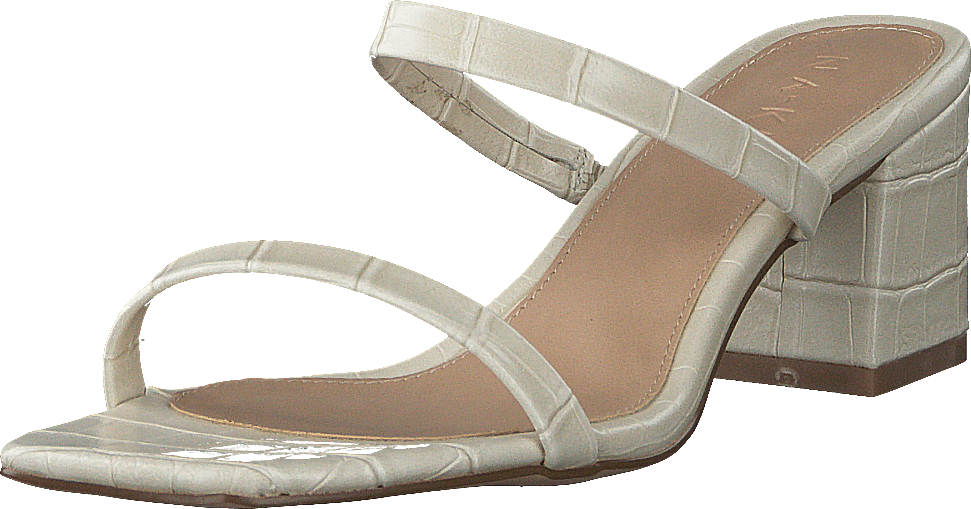 Croc Squared Strap Sandals Offwhite