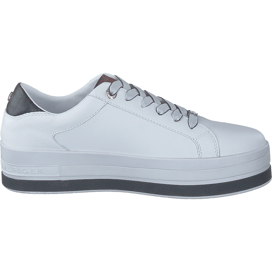 Croc Print Flatform Cupsole Rwb - Bild 2