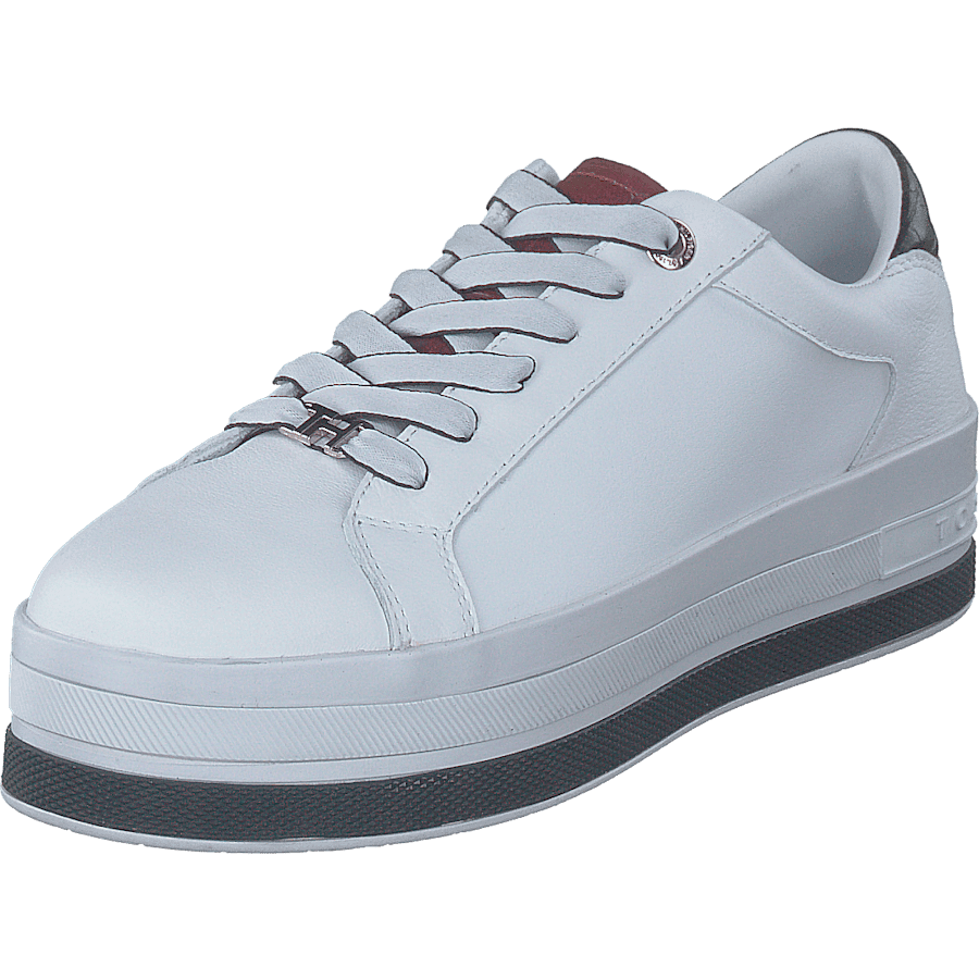 Croc Print Flatform Cupsole Rwb - Bild 3