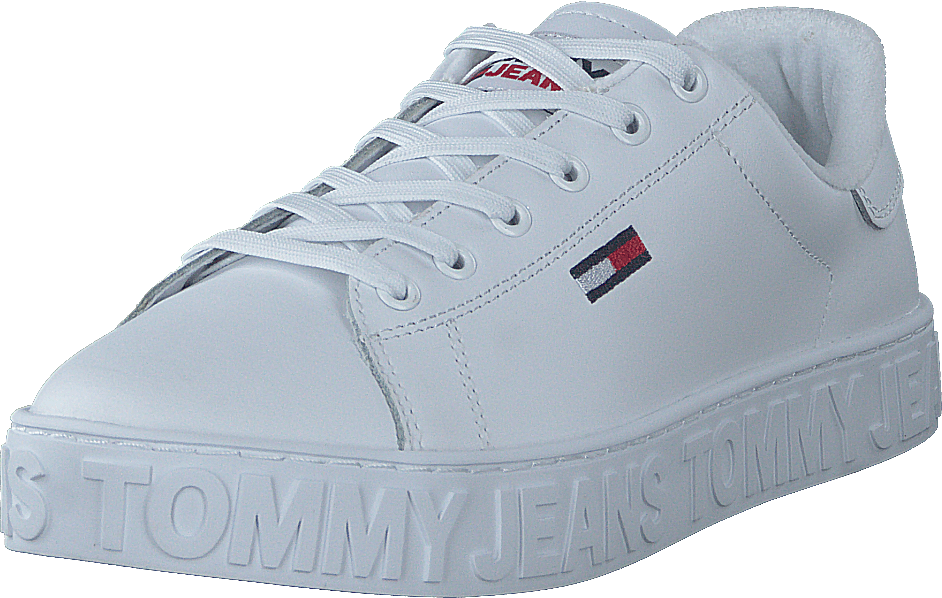 Cool Tommy Jeans Cupsole Sneak White