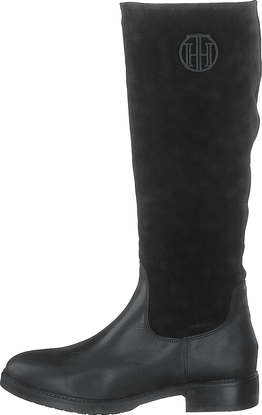 Modern Tommy Long Boot Black