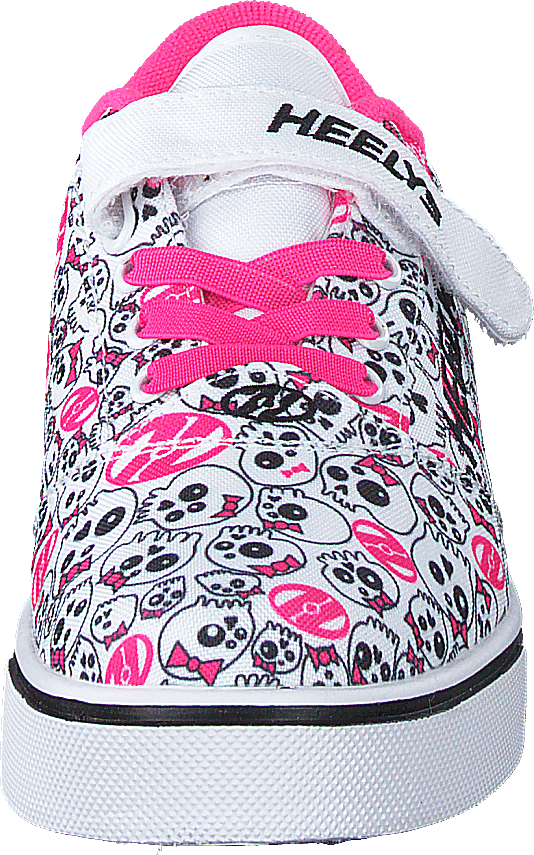 Heelys X2 Pro 20 X2 White/black/hot Pink/skulls