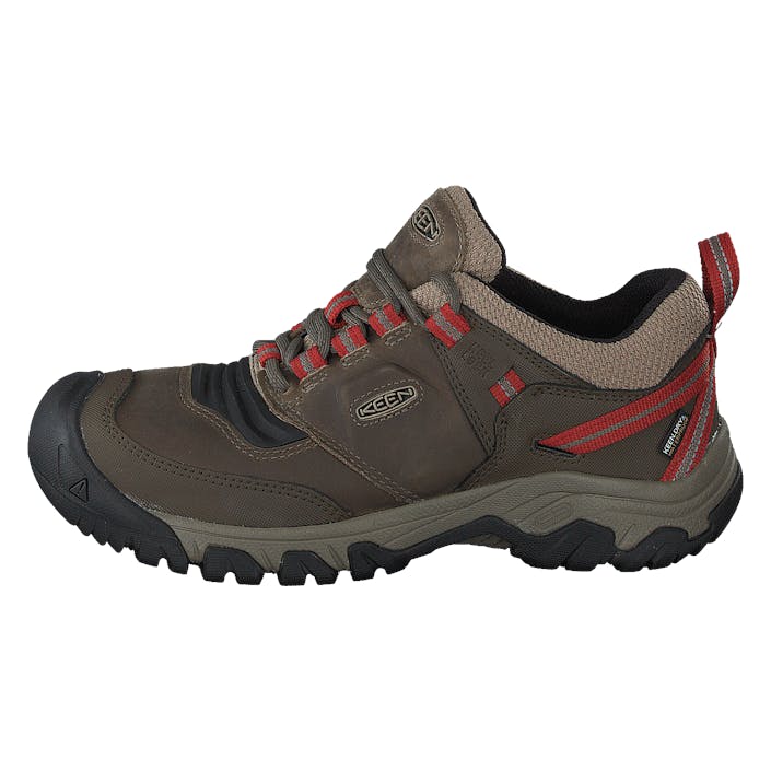 Ke Ridge Flex Wp M Timberwolf- Timberwolf-ketchup, Male, Shoes, Trainers, sport shoes, Grey/Brown, EU 41
