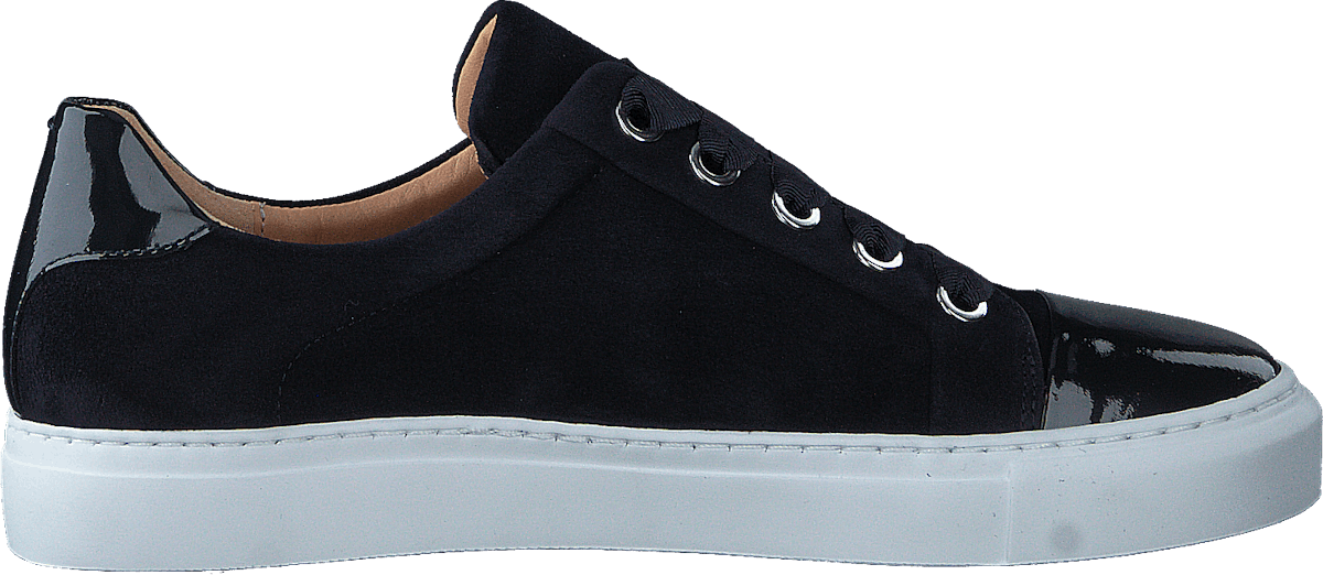 Sportshoe Navy Patent Suede