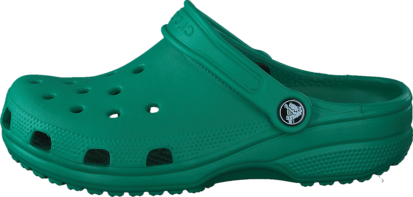 Deep green top crocs
