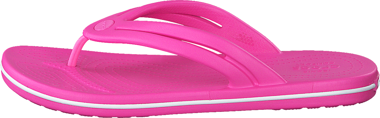 Crocband Flip W Electric Pink, Female, Skor, Sandaler och Tofflor, Flip flops, Rosa, EU 39/40
