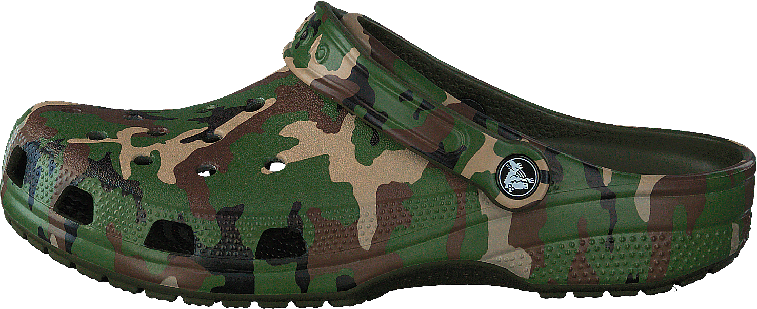 Army print crocs on sale