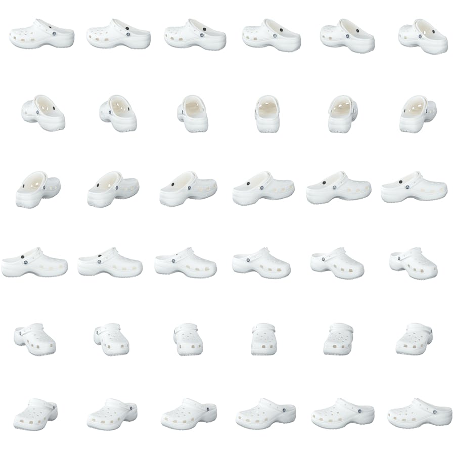 Classic Platform Clog White - Bild 8