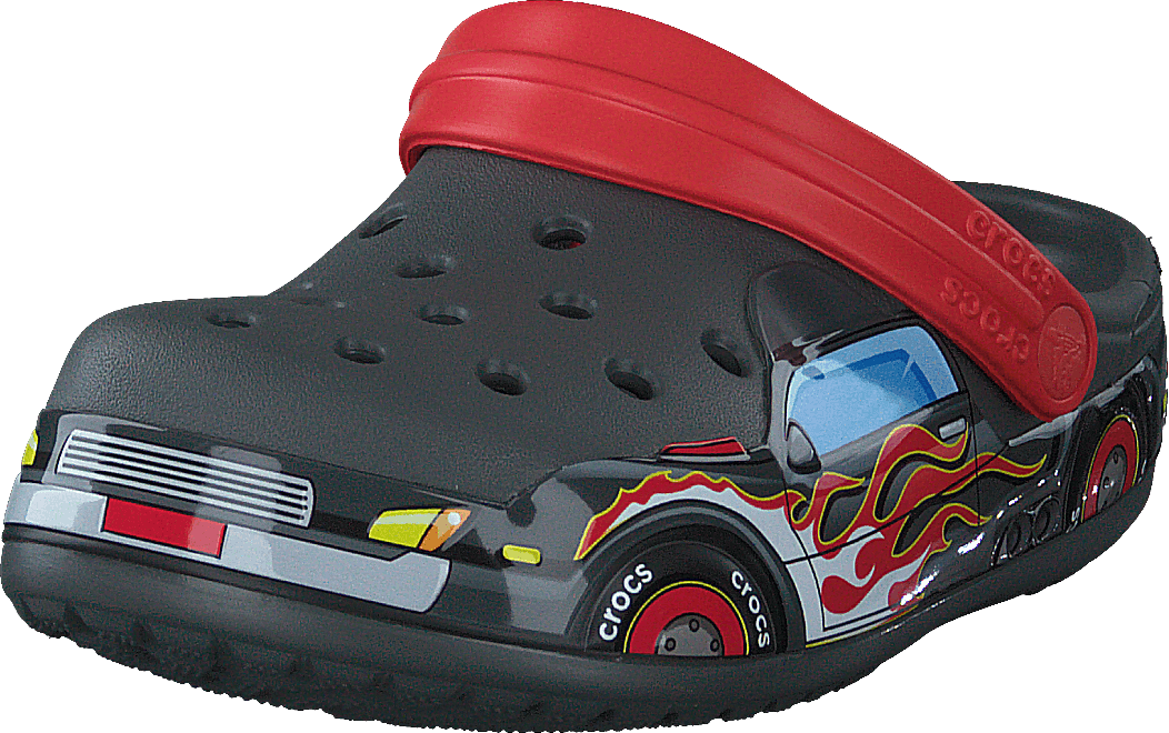 Fun Lab Truck Band Clog Kids Slate Grey