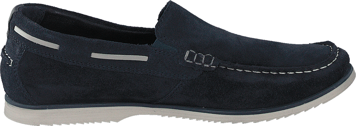 Noonan Step Navy Suede