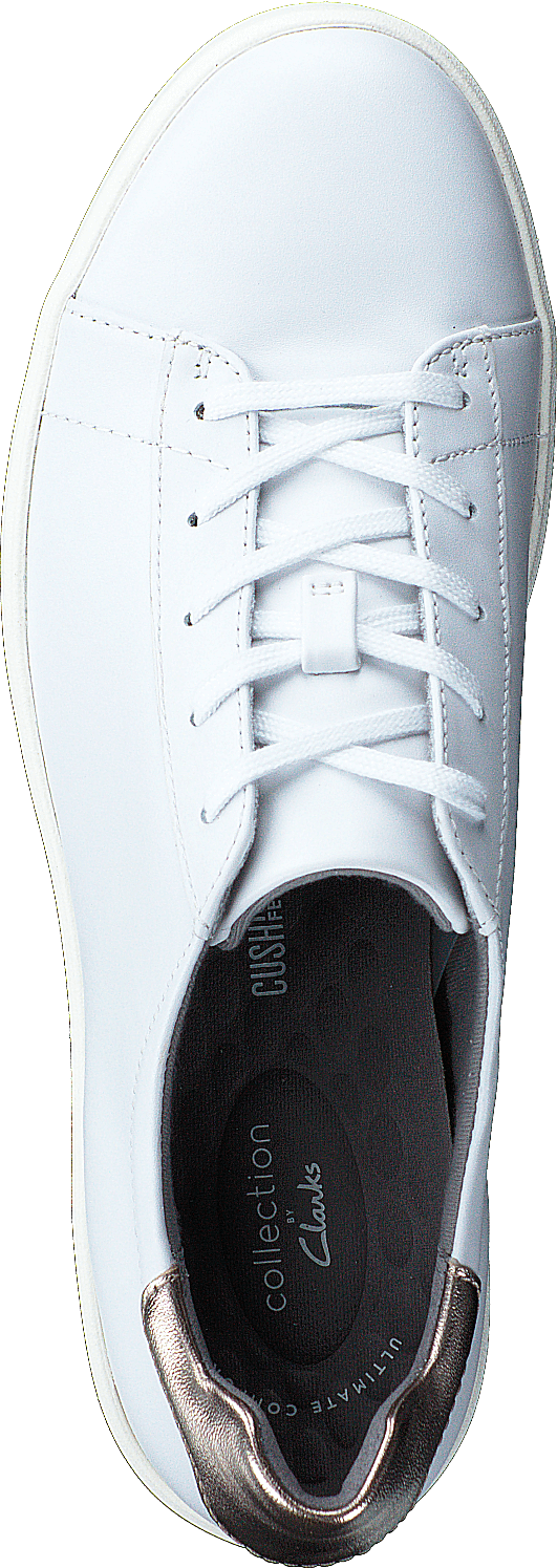 Layton Pace White Leather